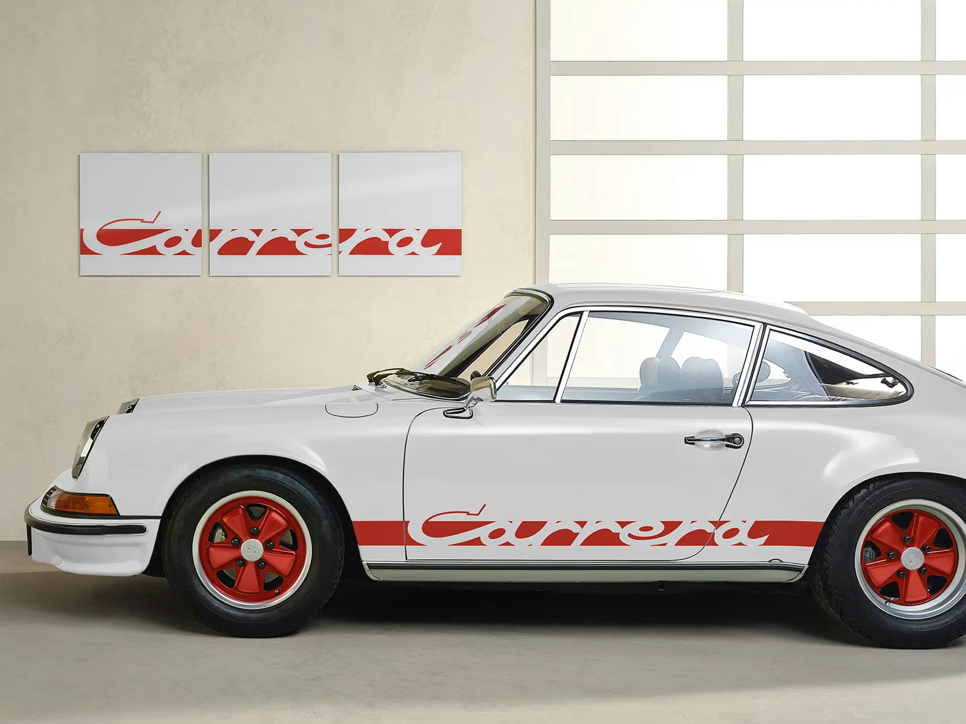 Limited Edition Carrera Wall Mural